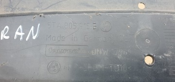 VW TOURAN II СПОЙЛЕР БАМПЕР СПОЙЛЕР 5YA805915E