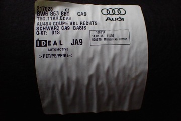 фото thumb №6, Audi a5 8w обшивка багажника правий 8w6863880