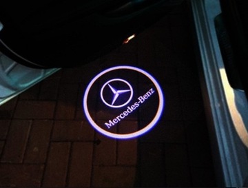 АВТОМОБИЛЬНЫЕ ДВЕРНЫЕ ПРОЕКТОРЫ СВЕТОДИОДНЫЕ ЛОГОТИПЫ MERCEDES B W245 W169 GLK PLUG&PLAY