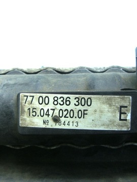 фото thumb №3, Радіатор wody renault clio ii 1.2 8v 7700836300