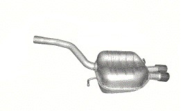 фото thumb №1, Глушитель конечный vw passat b6 poj. 1,9 +2,0tdi