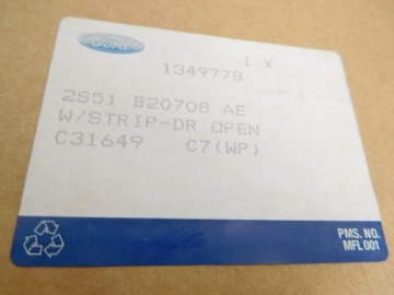 фото thumb №5, Прокладка правих двері fiesta/fusion cbk 1349778