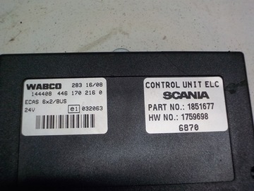 фото thumb №2, Scania r 1851677 блок керування ecas подушок