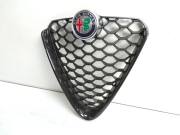 фото thumb №2, Alfa romeo giulia решітка радіатора решітка радіатора scudetto black bez veloce