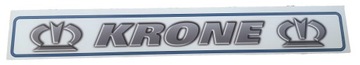 Брызговик прицепа KRONE, белый
