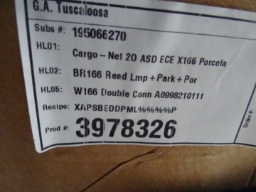 фото thumb №8, Mercedes gls w166 потолок потолочная панель porcela