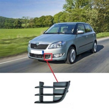 фото thumb №2, Решітка радіатора ліва перед решітка praktik fabia roomster