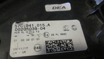 фото thumb №5, Лампа фара левый оригинал skoda karoq