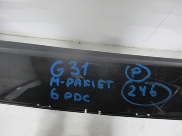 фото thumb №8, Бампер bmw 5 g31 m-pakiet pod pdc голый задняя