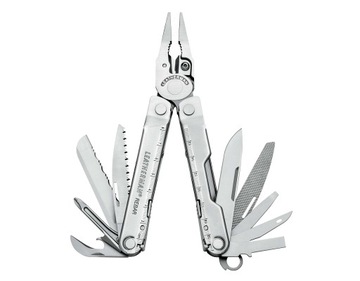 Мультитул Leatherman Rebar Silver + кобура