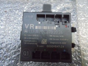 фото thumb №3, Mercedes w204 модуль блок керування двері