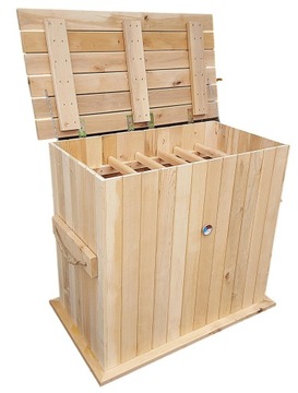 КОПТНИЦА ДЕРЕВЯННАЯ САДОВАЯ ОЛЬХОВАЯ 110x60x105H