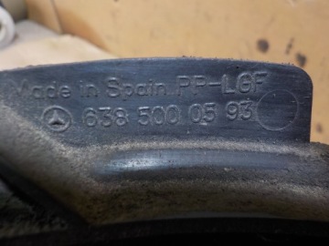 Вентилятор радіатора vito 1999r w638 Оригінал, фото thumb