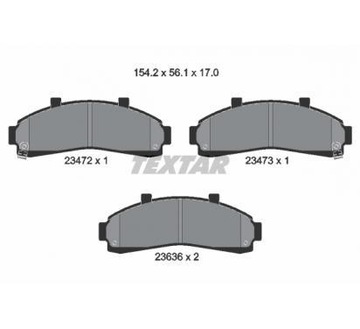 фото thumb №2, Textar тормозные колодки тормозные ford explorer 4 ranger