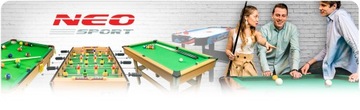 ИГРОВОЙ СТОЛ FOSSIBLE HUMBER GUY БИЛЬЯРД ПИН-ПОНГ 4В1 ПОДАРОК ​​НЕО-СПОРТ