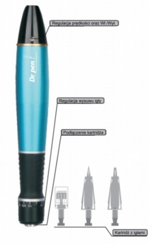 Dr Pen A1-W Dermapen + Картриджи для мезотерапии PRO