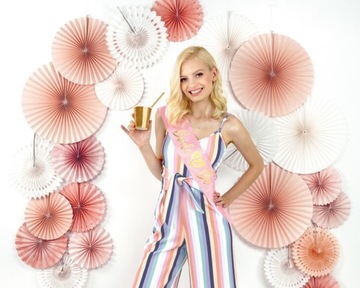 SZARFA Bride to Be jasno różowa WIECZÓR PANIEŃSKI