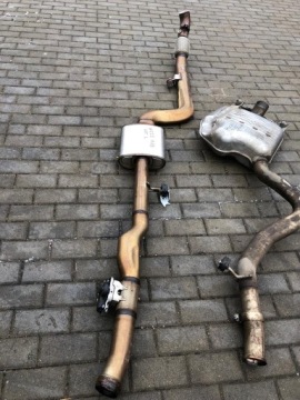 фото thumb №1, Вихлоп kompletny mercedes w222 lift r6 дизель