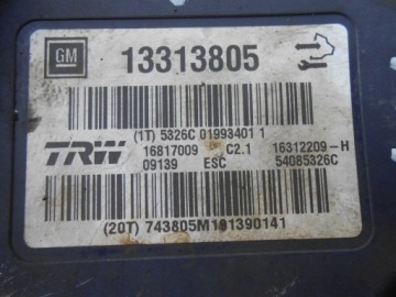 Opel-części | insignia a насос блок управления abs 2.0 cdti 13313805 с Разборки, фото thumb