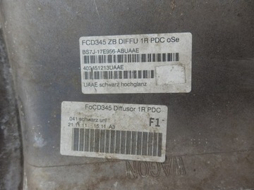 фото thumb №7, Ford mondeo mk4 рестайлінг титан x sport дифузор зад