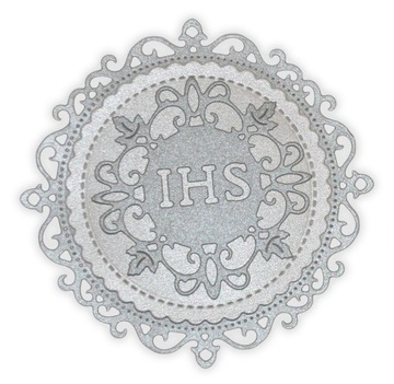 СКРАПКИ Принимающая сторона Святого Причастия IHS