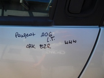 фото thumb №5, Двері зад ліві eu peugeot 206 03r. fl ezr універсал
