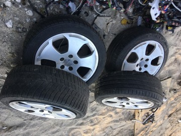 AUDI A3 A4 A6 КОМПЛЕКТ ЛЕГКОСПЛАВНЫХ ДИСКОВ R17. 5X112