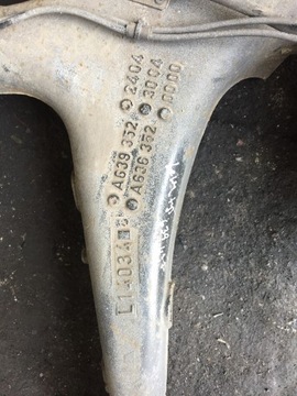 фото thumb №3, Диск важіль задній зад лівий vito 639 рестайлінг 2,2 cdi