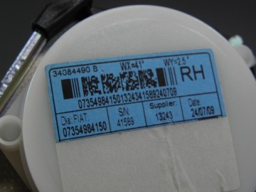 фото thumb №2, Ford ka ii fiat 500 // pas безопасности задняя p/l