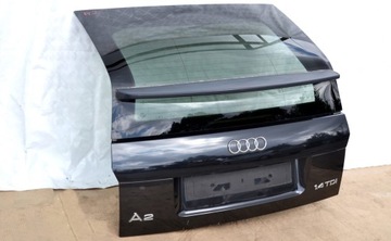 фото thumb №3, Audi a2 крышка задняя зад + стекло чёрная красивая