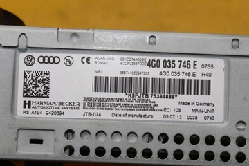 фото thumb №9, Считыватель dvd mmi audi a6 c7 a7 s7 4g 4g0035746e станция модуль