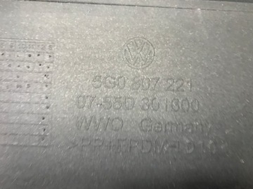 фото thumb №11, Бампер перед передній vw golf 7 vii 12-16 оригінал