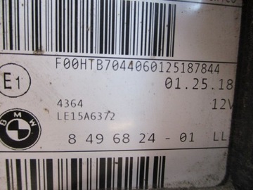 фото thumb №8, Лампа полный led bmw x3 g01 x4 g02 8496824 правая
