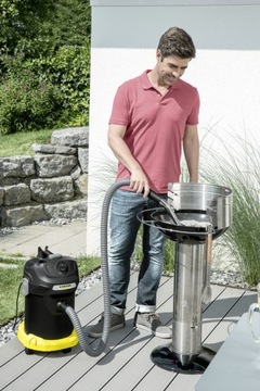 Пылесос KARCHER+AD 4 для золы, дома и автомобиля