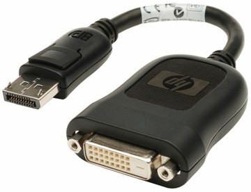 Адаптер HP DISPLAYPORT M — DVI F, 20 см