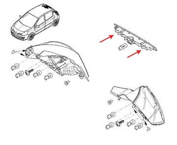 фото thumb №5, Свет стоп renault megane iii kombi 265900026r