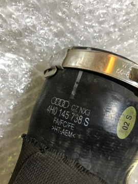 фото thumb №3, Audi a8 d4 труба інтеркулер 4h0145738s