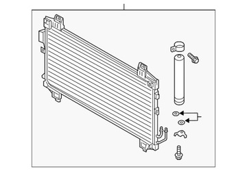 фото thumb №1, Eclipse cross радіатор конденсатор кондиціонера oem