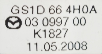 фото thumb №3, Перемикач awaryjncych mazda 6 ii gh gs1d664h0a