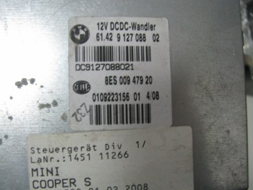 Модуль блок керування напруги mini cooper r55 r56 bmw Доставка, фото thumb