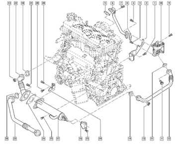 фото thumb №3, Прокладка клапана egr r master ii 3.0dci