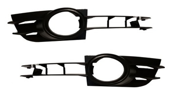 фото thumb №1, Audi a6 c6 04- решётка радиатора заглушка решётка противотуманной фары l+p