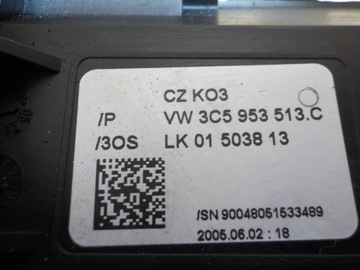 фото thumb №3, Переключатель комбинированный круиз-контроль vw passat b6