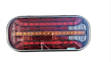 LAMPA TYLNA Zespolona LED Lampy KOMPLET 6 funkcji Dynamiczny kierunek L+P