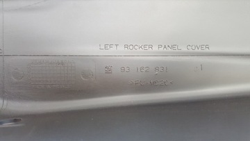 фото thumb №10, Opel tigra b 2 планка порогова поріг лівий 2004-2009r