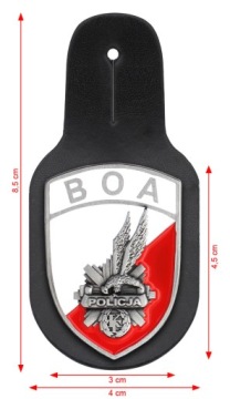 Полиция, жетон, гарнизон BOA