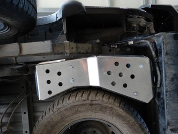 фото thumb №12, Комплект защита шасси ford ranger t6 2015+ алюминиевый