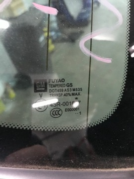 фото thumb №4, Opel zafira c стекло кузовная правая задняя хром