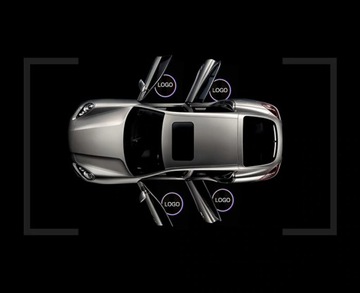 СВЕТОДИОДНЫЙ ПРОЕКТОР ЛОГОТИПА HD БЕСПРОВОДНОЙ ДЛЯ ВСЕХ FORD