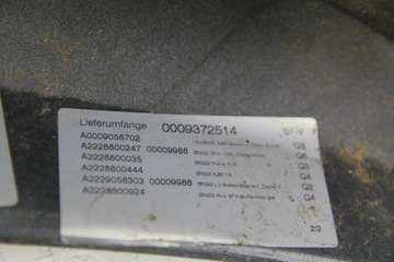 фото thumb №7, Оригінальний бампер перед переднє mercedes s-klasa w222 a2228800147